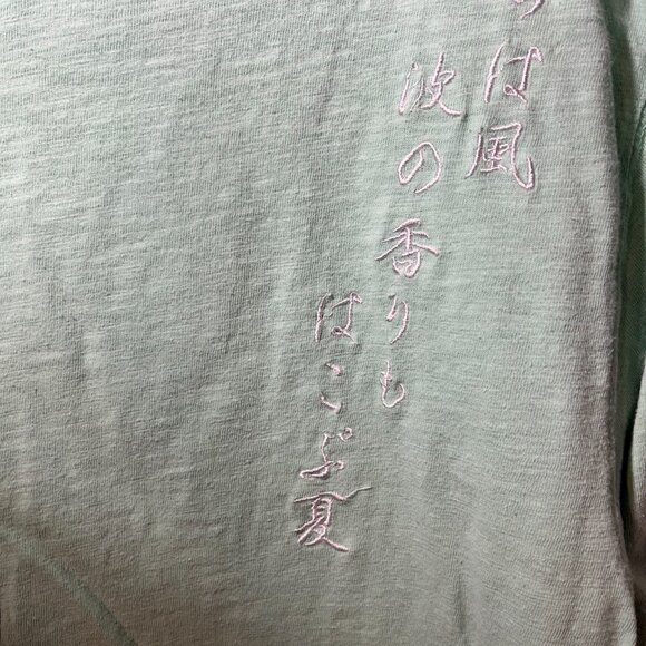 Rare Namitatu Relax Surf Style Men’s XL Light Green T-Shirt - Picture 10 of 13